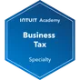 Intuit Business Tax Exam badge