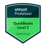 Intuit QuickBooks Level 2 badge